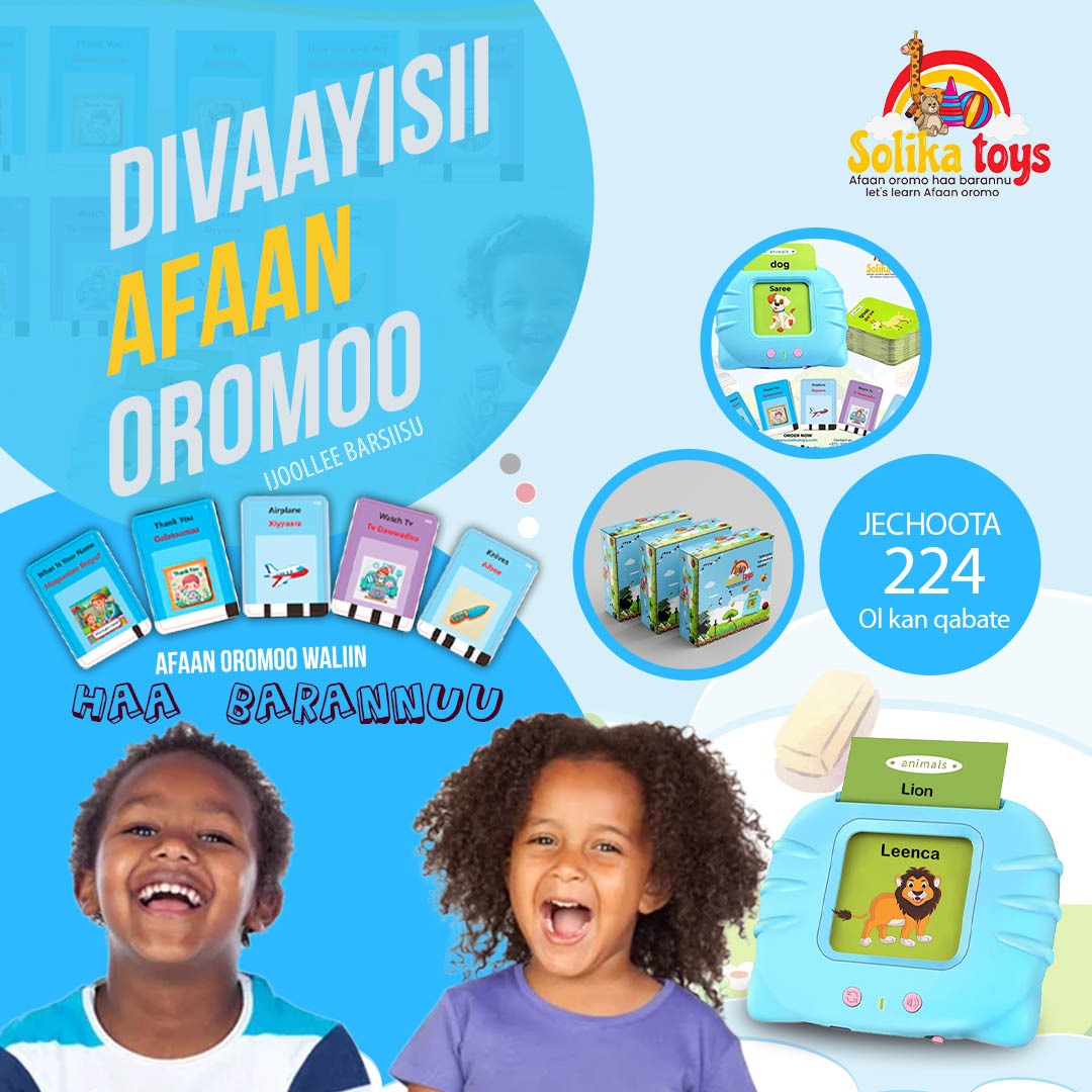 solika English-Afaan oromoo talkie flashcard